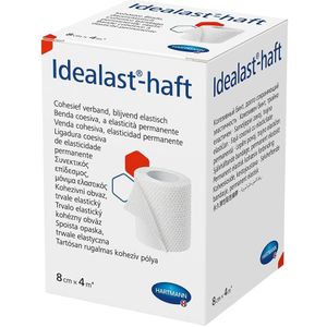 Idealast - Haft - Elastische Zwachtel - Wit - Luchtdoorlaatbaar