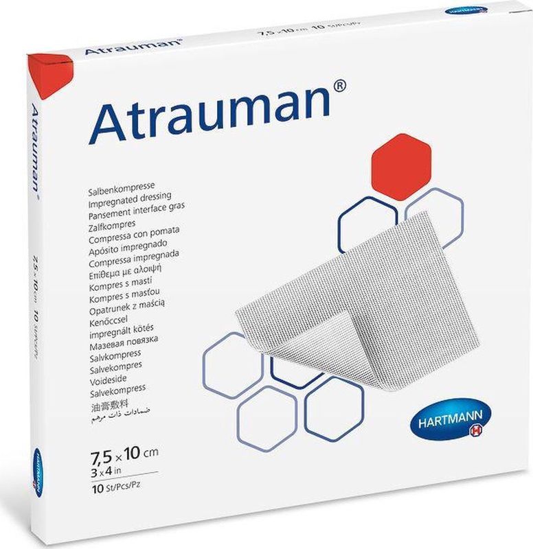 Atrauman zalfkompres 10 x 20 cm 30 stuks