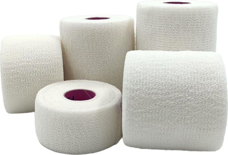 Hartmann - Witte latexvrije fixatiezwachtel - Peha-haft - 4cm x 20 meter