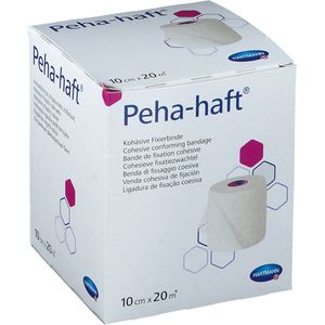Peha-haft latexvrij fixatiezwachtel 10 cm x 4 meter