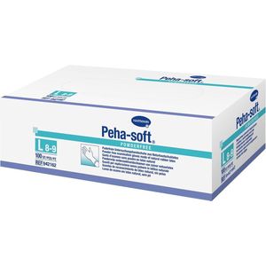 Peha soft Medische Wegwerphandschoenen Wit  Latex  Large  stuks
