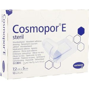 Cosmopor - Steriel - Wondverband - 7,2 x 5 cm - 10 Stuks