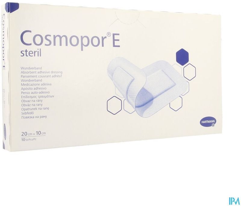 Cosmopor E Latexfree 20x10cm 10 P/s