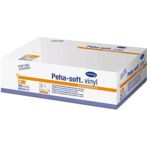 Peha-soft® Onderzoekshandschoen - Poedervrij - Synthetisch Stretch Vinyl