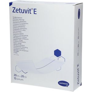 Zetuvit E - Steriele Kompressen - 20cm x 20cm - 15 Stuks