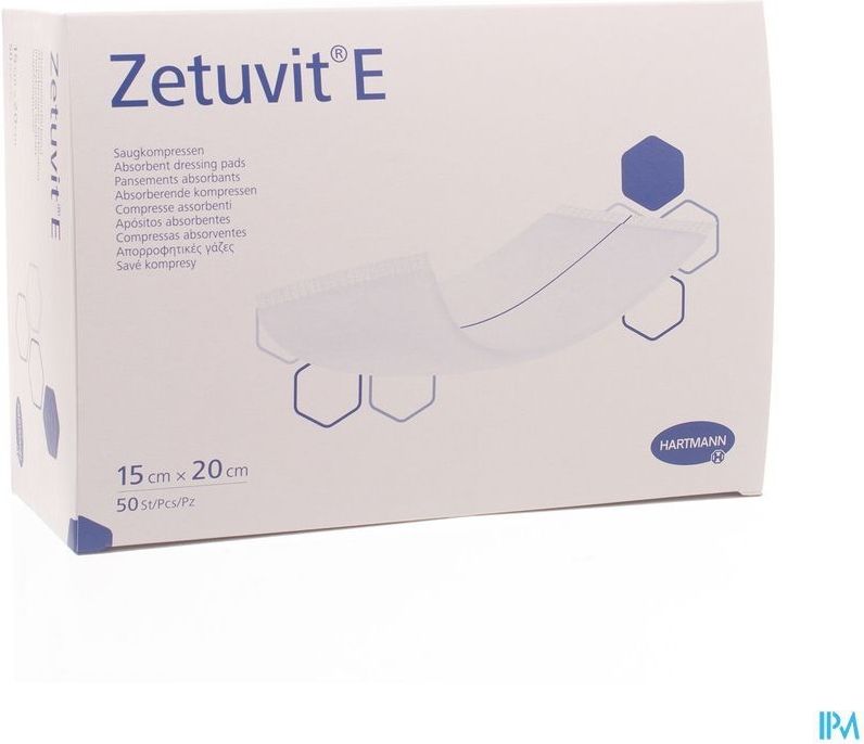 Gaaskompressen - Blauw - Hydrofoob Non-Woven - Zeer Absorberend