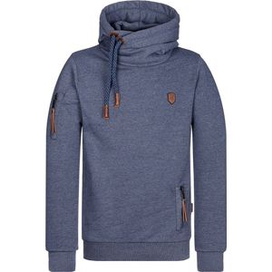 Naketano - Hoodie Pimp - Indigo Blue Melange - Hoodie