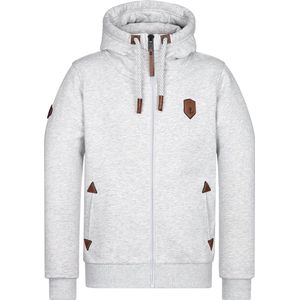 Naketano Hoodie Schwarzkopf 1800 0310 Grey Melange