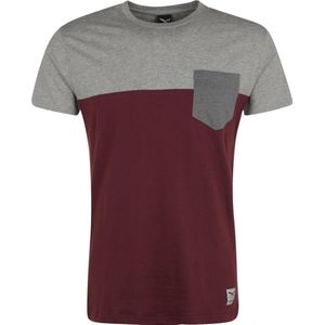 Iriedaily - Block Pocket - T-shirt - Contrastkleuren - Ronde Nek