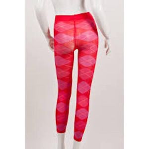 Burlington 3/4 legging maat 38/40 roze/rood geruit