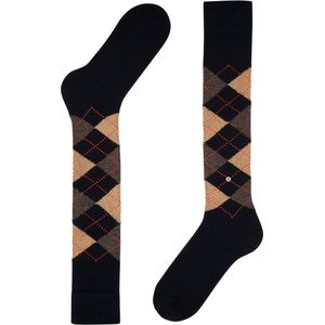 Burlington - Preston - Kniekousen - Zwart - Gedessineerd Materiaal