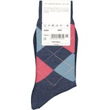 Burlington - Marylebone - Wol Sokken - Blauw - One Size