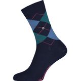 Burlington Marylebone One size wol sokken dames blauw - Maat 36-41