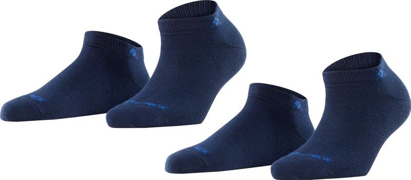 Burlington - Everyday - Sneakersokken - Blauw - 2-Pack - One-size