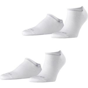 Burlington Everyday 2-Pack One size katoen multipack sneakersokken heren wit