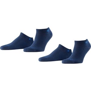 Burlington - Everyday - Sneakersokken - Blauw - 2-Pack - Katoen - Heren