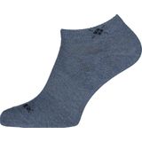 Enkelsokken - Effen - Zwart - Katoen - Duopak