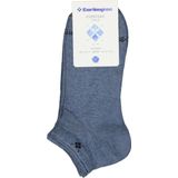 Enkelsokken - Effen - Zwart - Katoen - Duopak