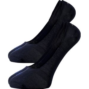 Burlington - Everyday - Invisible Herensokken - Marine Blauw - 2-pack