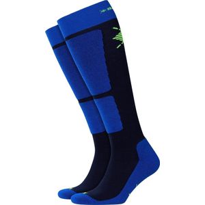 Burlington Uni Ski Skisokken - Blauw - Wol - Heren