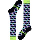 Burlington - Snow Fun - Kniekousen - Abstract Patroon - Vochtregulerend