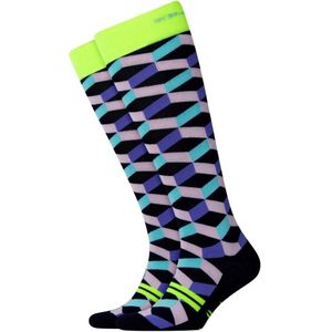 Burlington - Snow Fun - Kniekousen - Abstract Patroon - Vochtregulerend