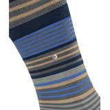 Burlington - Stripe M SO - Thermosokken - Grijs - Wol - 1 Paar