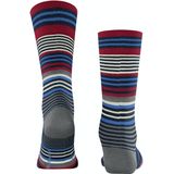 Burlington - Stripe - Huissokken - Blauw - One-size - Wol
