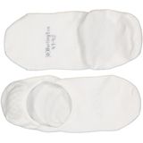 Burlington Everyday 2-Pack onzichtbare antislip kousenvoetjes katoen multipack footies dames wit - Maat 35-36