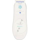Burlington Everyday 2-Pack onzichtbare antislip kousenvoetjes katoen multipack footies dames wit - Maat 35-36
