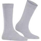 Burlington - Lady W - Sokken - Grijs Arctic Melange - 1 paar - Katoen