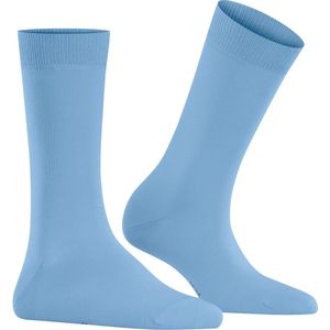 Burlington - Lady - Sokken - Blauw - Gekamd Organisch Katoen