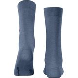 Burlington Lady one-size Organisch Katoen sokken dames blauw - Maat 36-41