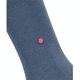 Burlington - Lady - Huissokken - Blauw - Organisch Katoen