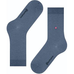 Burlington - Lady - Huissokken - Blauw - Organisch Katoen