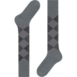 Burlington - Preston - Kniekousen - Grijs - Materiaal: Gedessineerd, Maat: 40-46