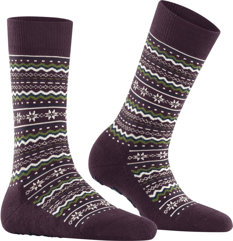 Burlington - Holiday - Huissokken - Multicolor - Katoen/Wol