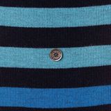 Argyle - Blokstrepen Enkelsokken - Multicolor - Gekamd Katoen