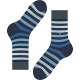 Argyle - Blokstrepen Enkelsokken - Multicolor - Gekamd Katoen