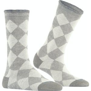 Burlington Dalston Sokken - Grijs - Katoen Wol - Dames