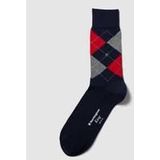 Burlington King - Kniekousen - Blauw - Biologisch Katoen