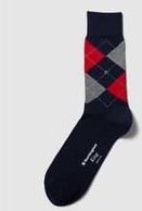 Burlington King - Kniekousen - Blauw - Biologisch Katoen