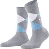 Huissokken - Multicolor - Gekamd Katoen - Argyle Patroon