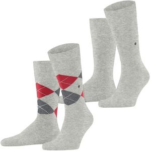 Burlington - Everyday 2-Pack - Gedessineerd - Grijs - Katoen