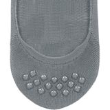 Burlington - Aberdeen - Footies - Grijs - Siliconen Hiel