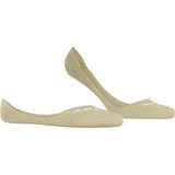 Burlington - Aberdeen - Footies - Beige - Siliconen bij de hiel - Viscose
