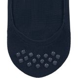 Burlington - Aberdeen - Footies - Blauw - Siliconen bij de hiel - Viscose