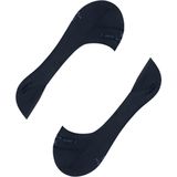 Burlington - Aberdeen - Footies - Blauw - Siliconen bij de hiel - Viscose