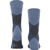 Burlington Clyde One size organisch katoen sokken heren zwart