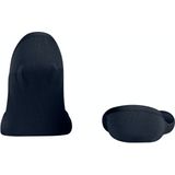 Burlington - Carrington - Footies - Blauw - Katoen - Drukvrij